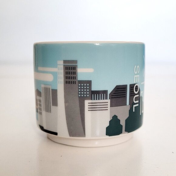 Starbucks Seoul South Korea Mini Coffee Mug Ornament - NEW - Picture 2 of 5